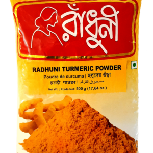 Radhuni Turmeric Powder (Holuder Gura) - 500gm pack
