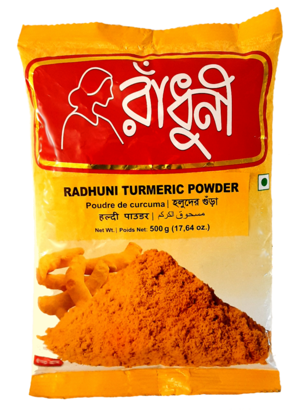 Turmeric Powder (Holuder Gura Radhuni) - 500gm pack