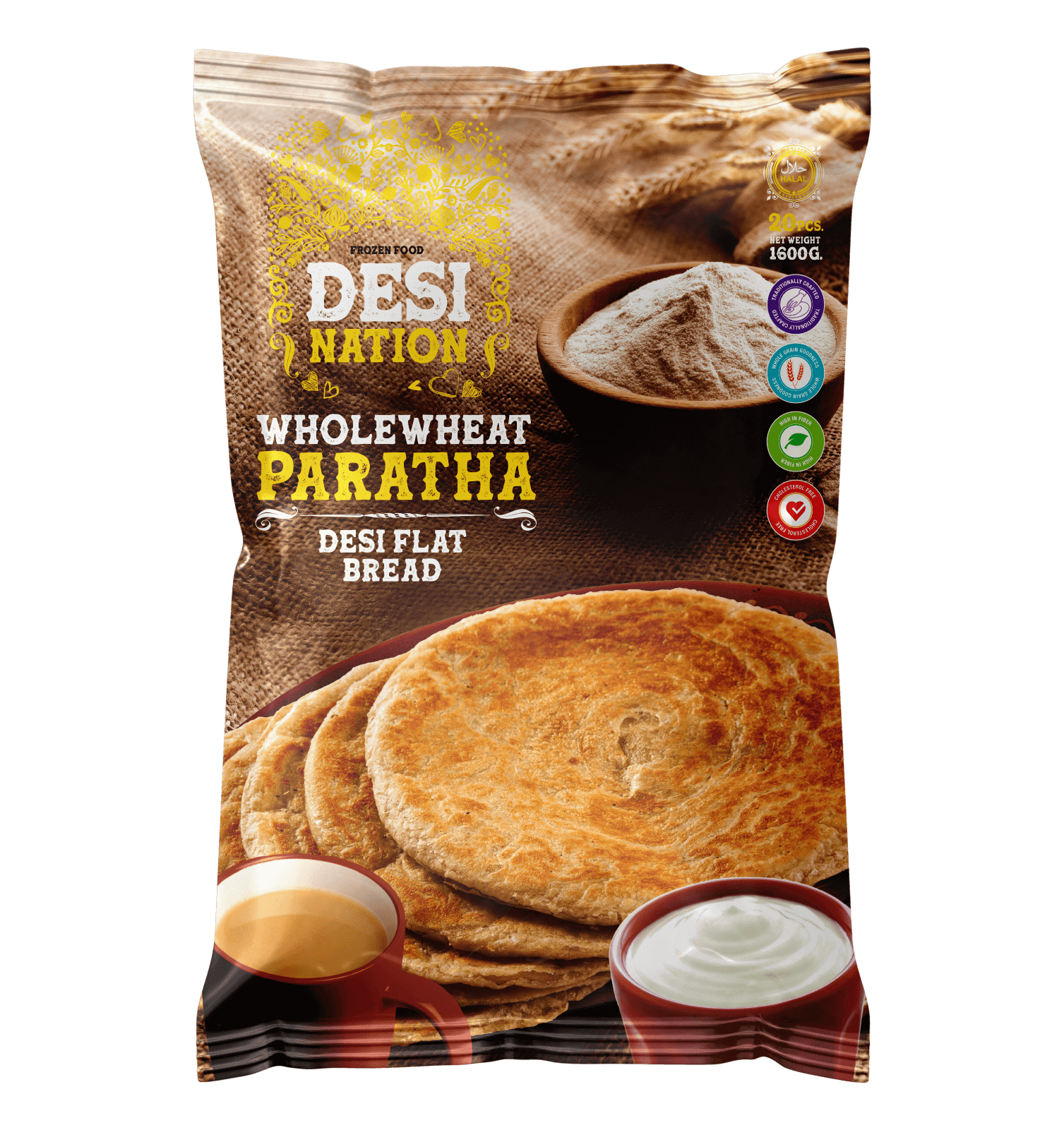 Deshi Paratha (Porota) - 20 & 30 pieces pack - Image 2