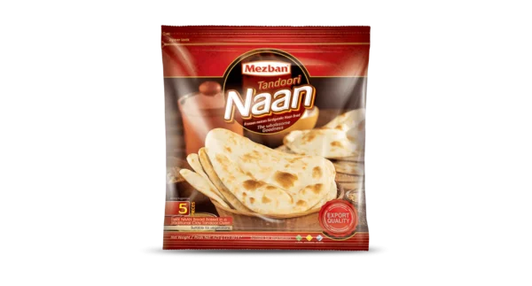 Tandoori Naan - 3lb pack (15 pieces)