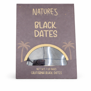 California Black Dates (Khejur) - 1lb pack