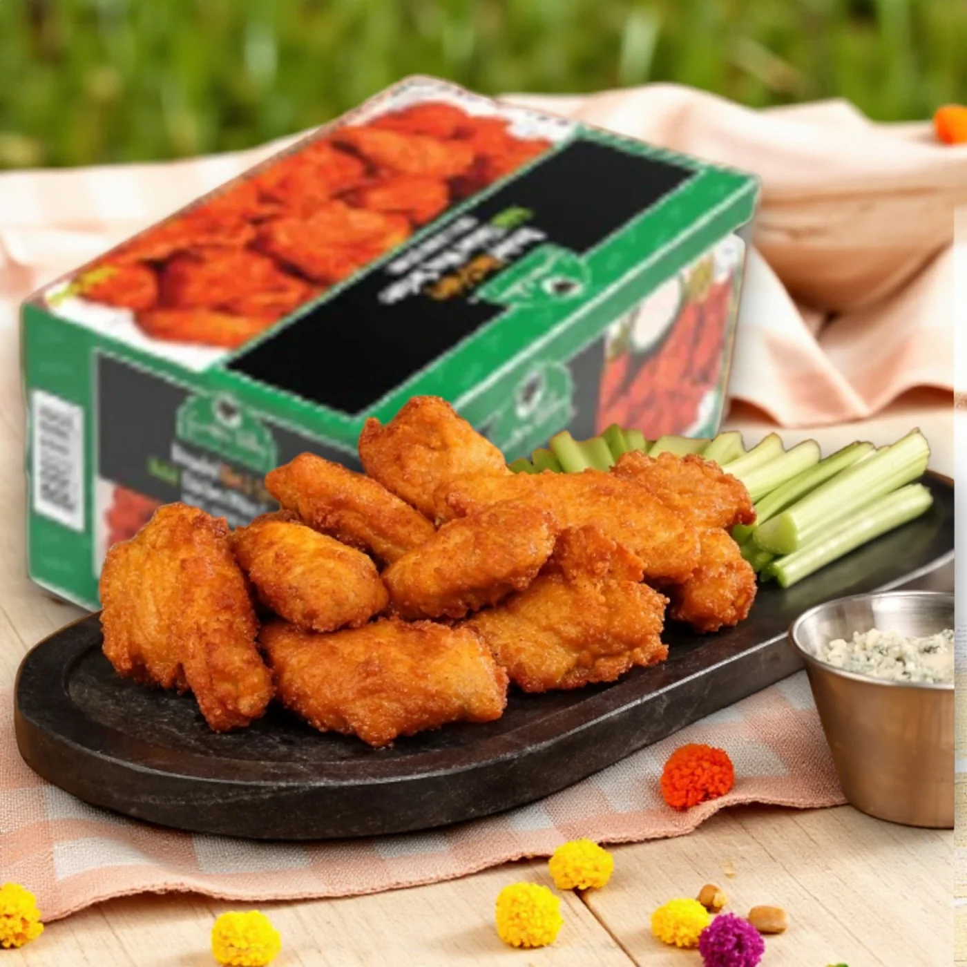 Chicken Wings - Breaded Hot & Spicy (Halal) 5lb pack