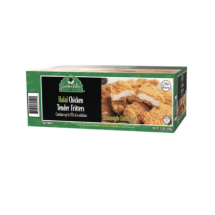 Halal Chicken Tender Fritters - 5lb pack
